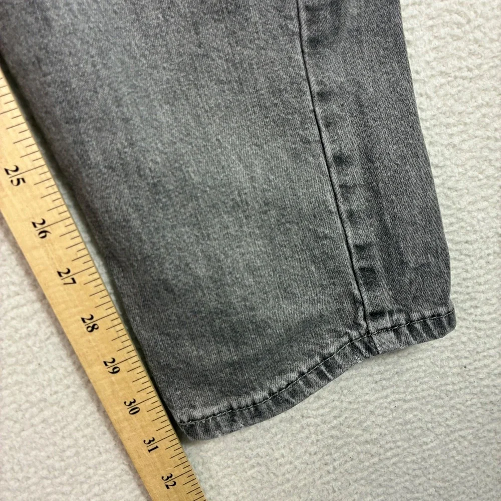 Levi 531 Athletic Slim Jeans Mens 36x31 Gray‎ Distressed Stretch Casual Denim